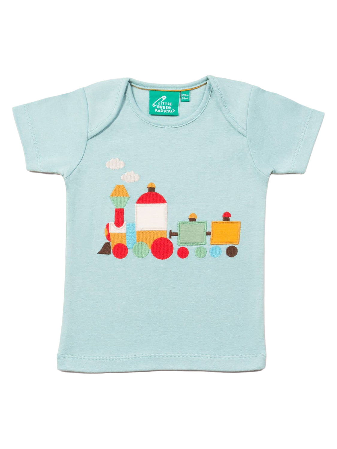 T-Shirt LITTLE TRAIN light blue