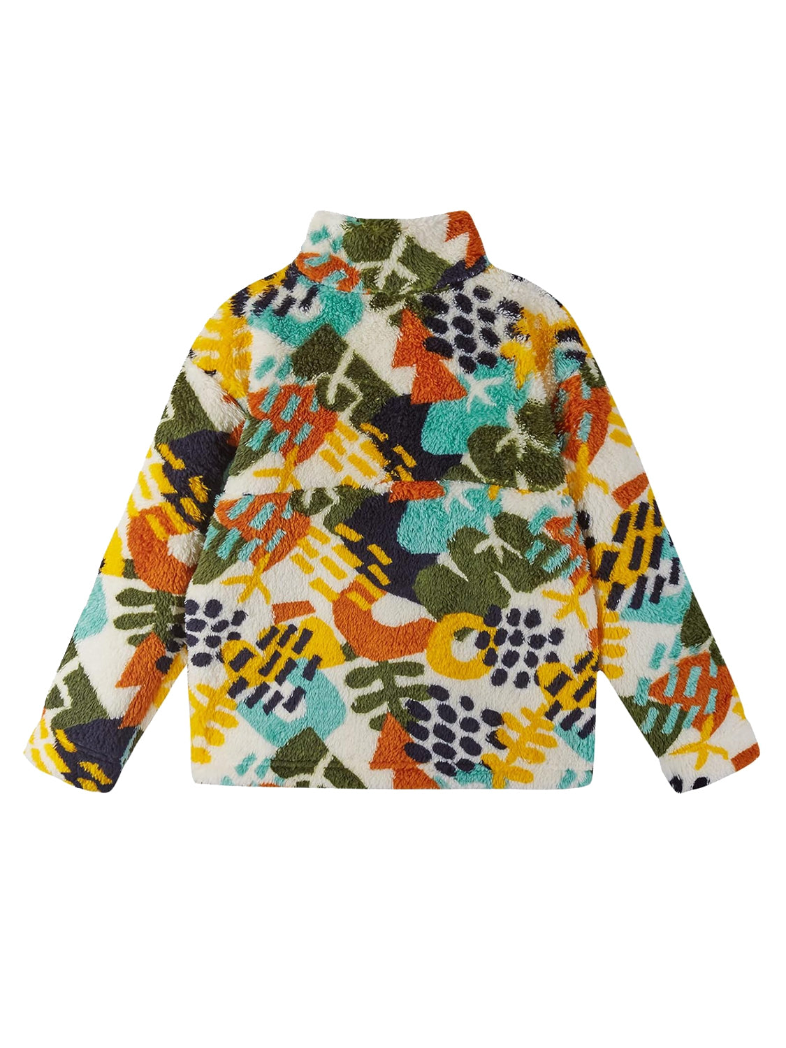 Fleece Pullover Mehrfarbig