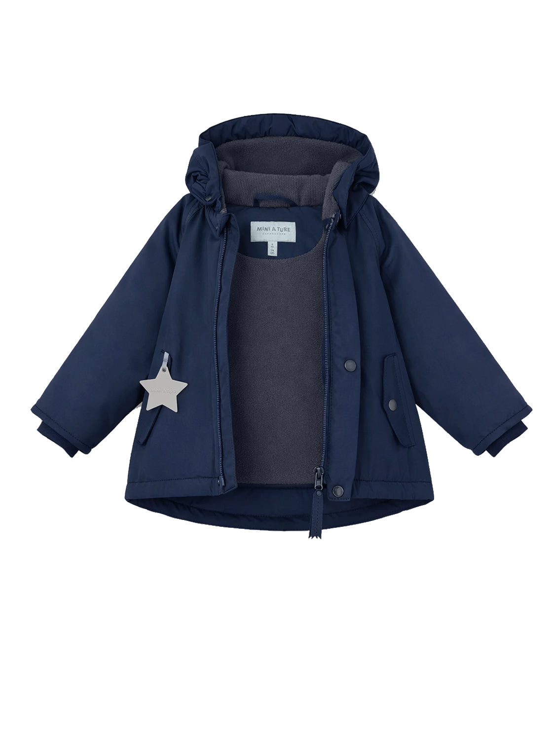 Winterjacke Marineblau