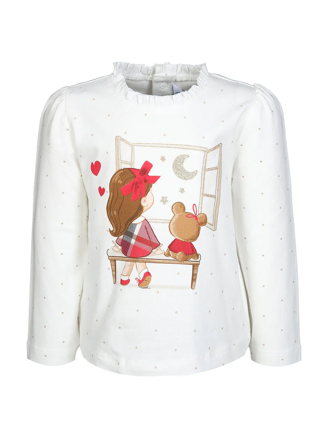 Long-sleeved shirt CUTE VIEW in white white