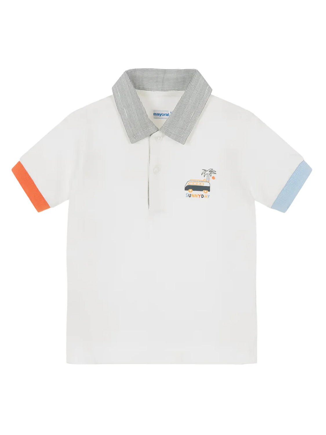 Polo Shirt Weiß