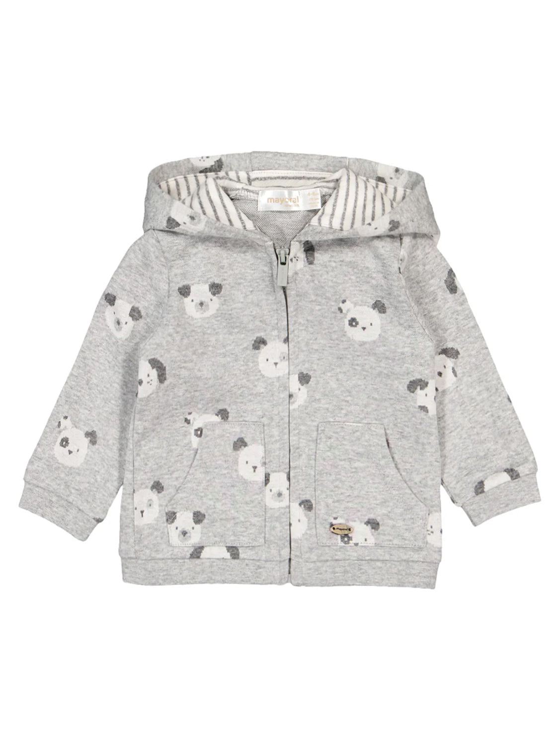 Grey sweat jacket