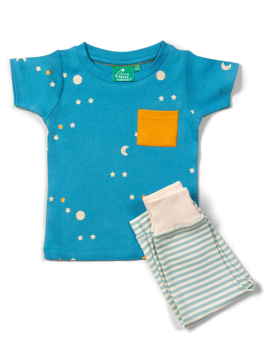 T-shirt DAWN incl. jogging pants blue