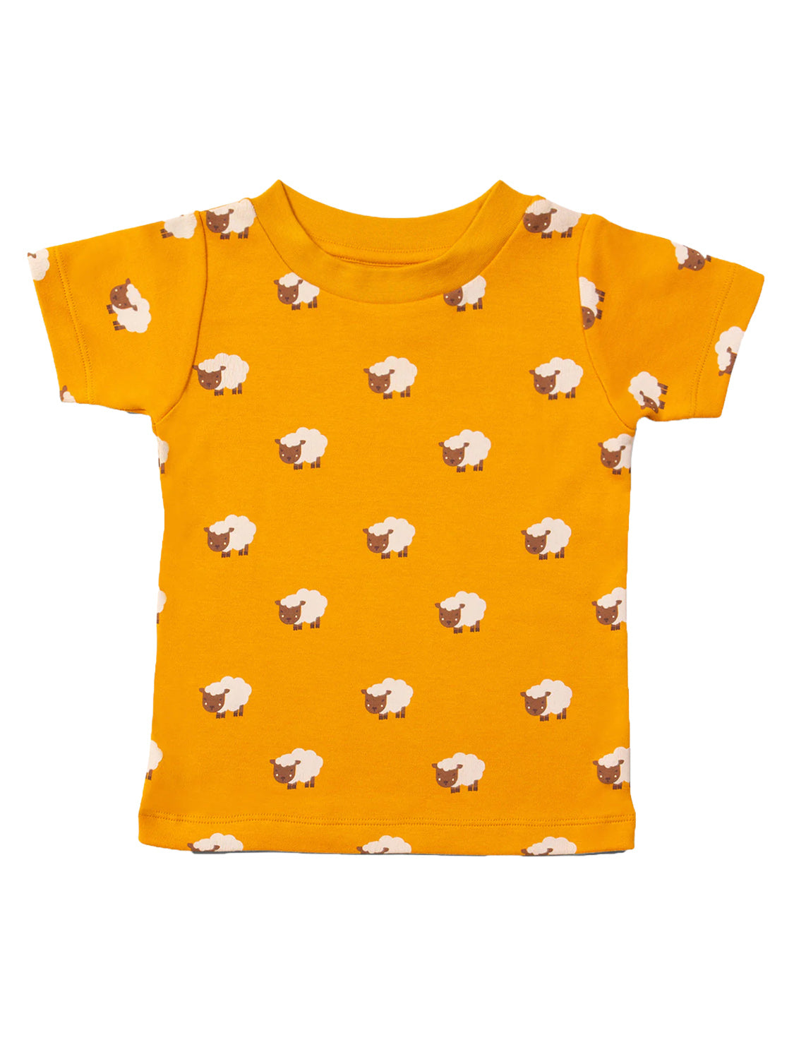 T-shirt COUNTING SHEEP AOP yellow