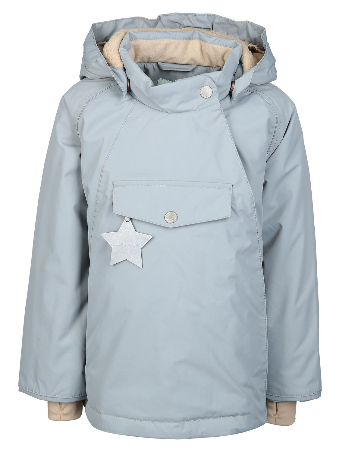 Winterjacke Hellblau