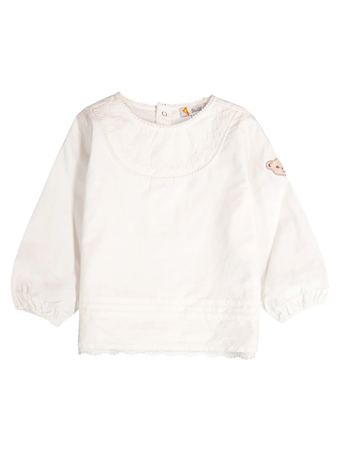 Blouse GIRLS SPECIAL DAY in cloud dancer clouddancer
