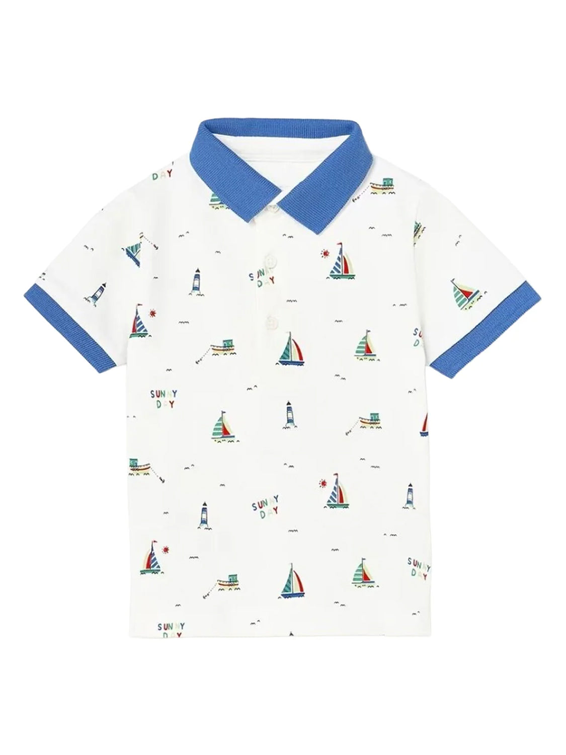 Polo shirt SEA in white white