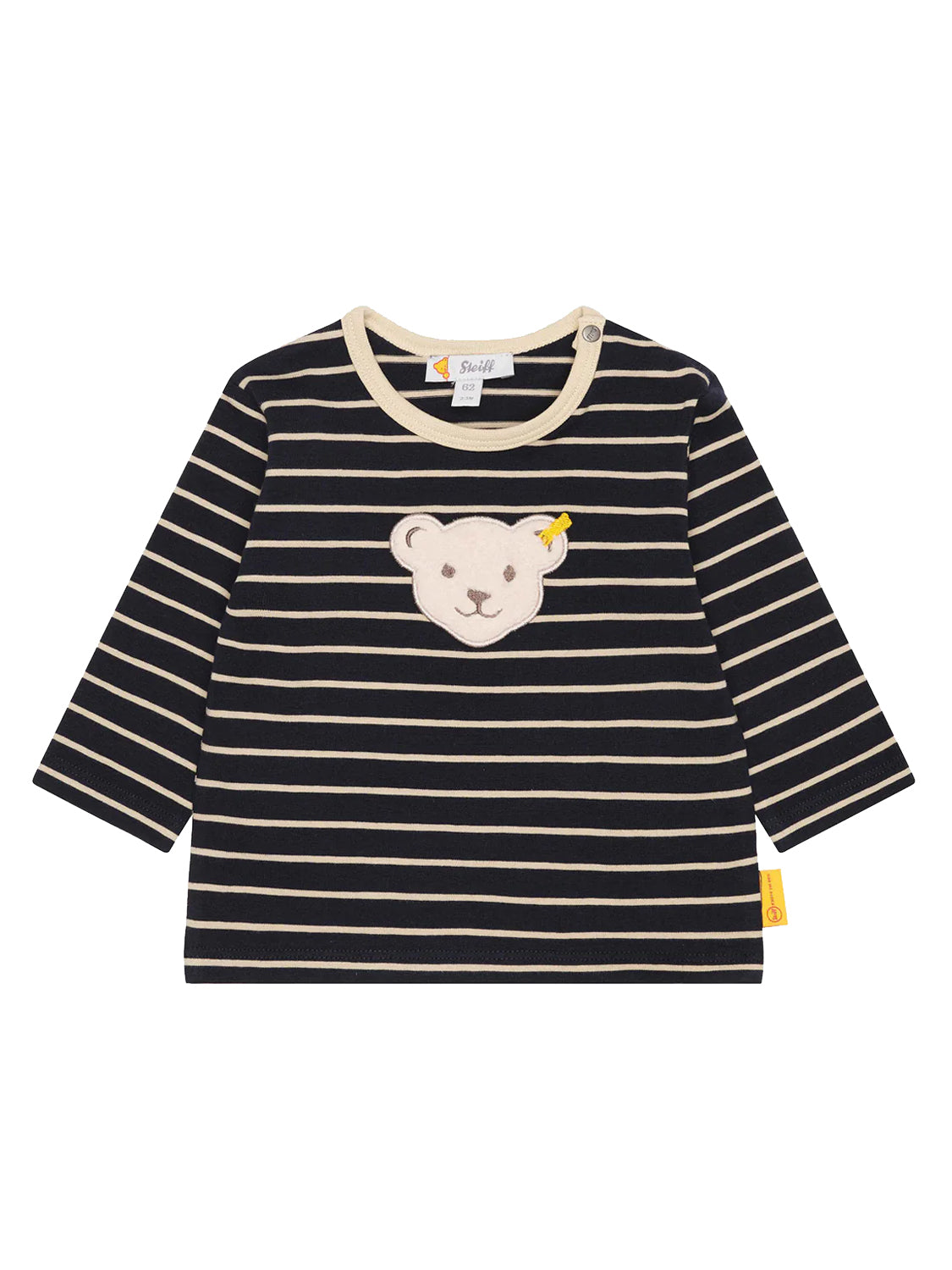 Long-sleeved shirt BABY PAWERFUL STRIPED navy navy