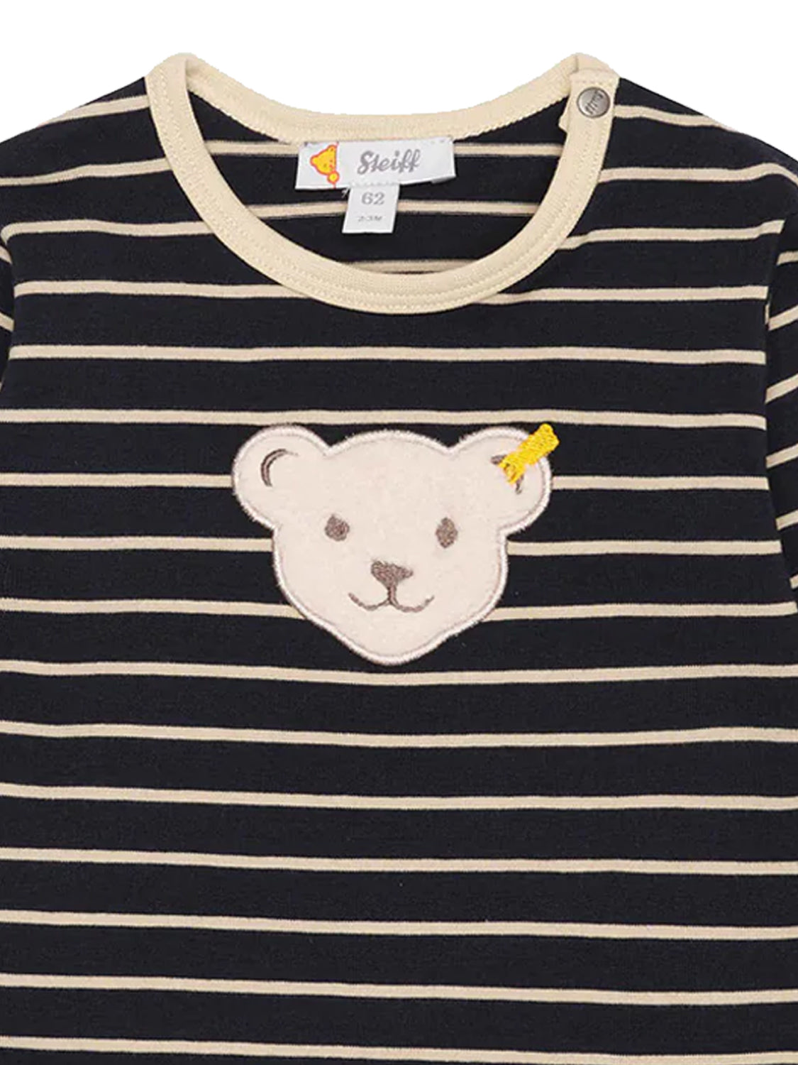 Long-sleeved shirt BABY PAWERFUL STRIPED navy navy