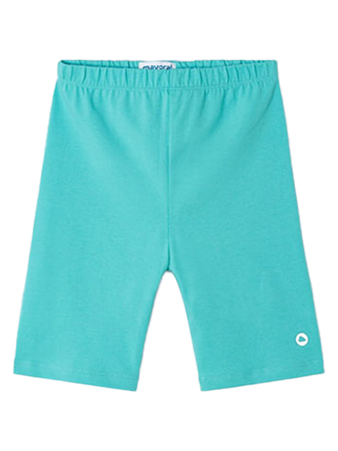 Radlerhose BASIC in jade jade: Kniehohe, elastische Stretch-Shorts im Fahrrad-Short-Stil, ideal für bequeme Umstandsmode von bellybutton.