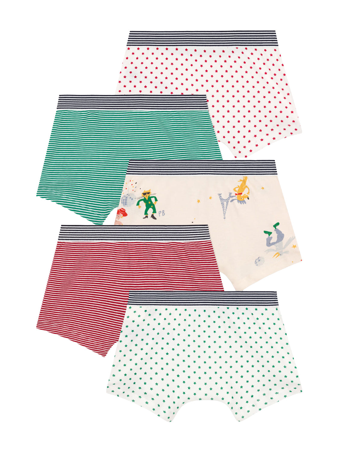Multicolor Boxer Shorts