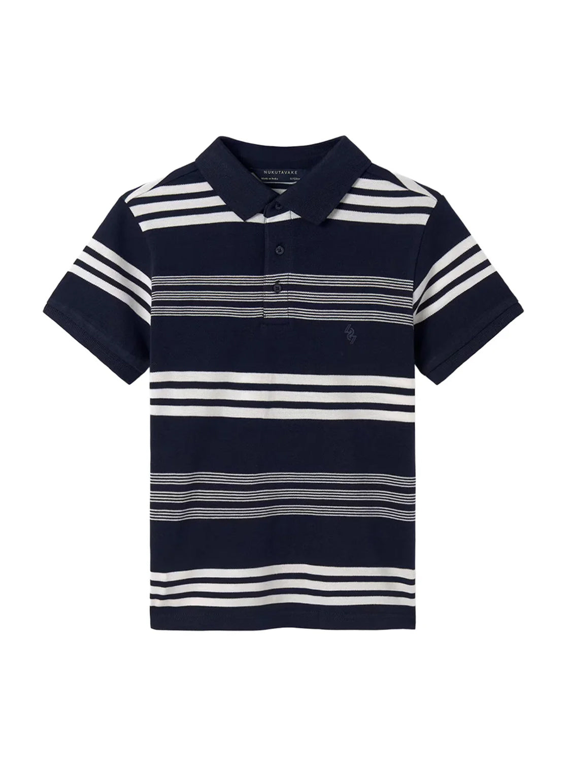 Polo shirt MARINE STRIPES in blue