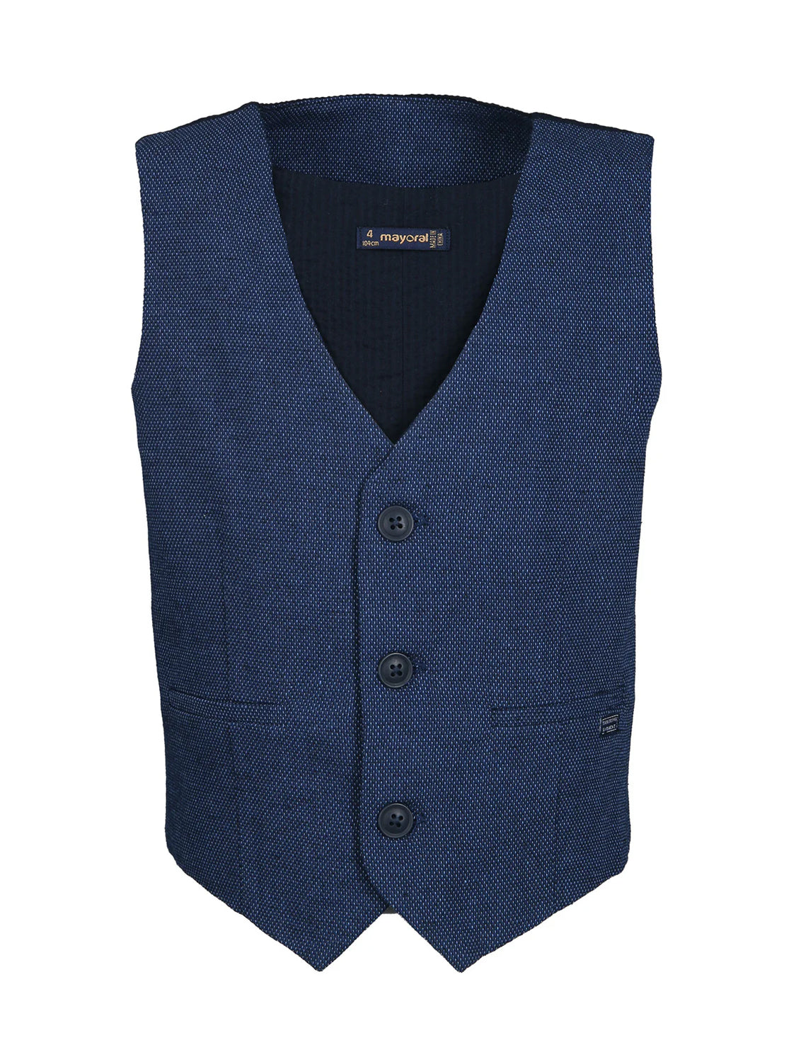 OCEAN vest in navy blue