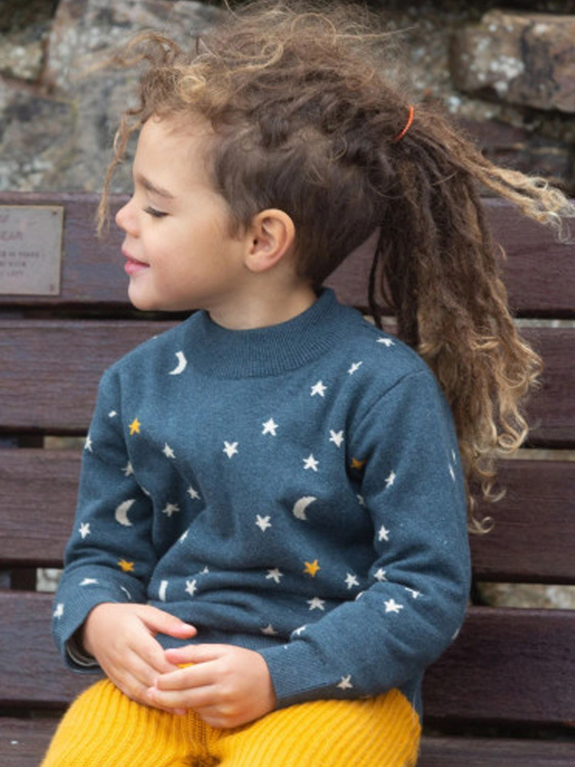 Navy blue sweater