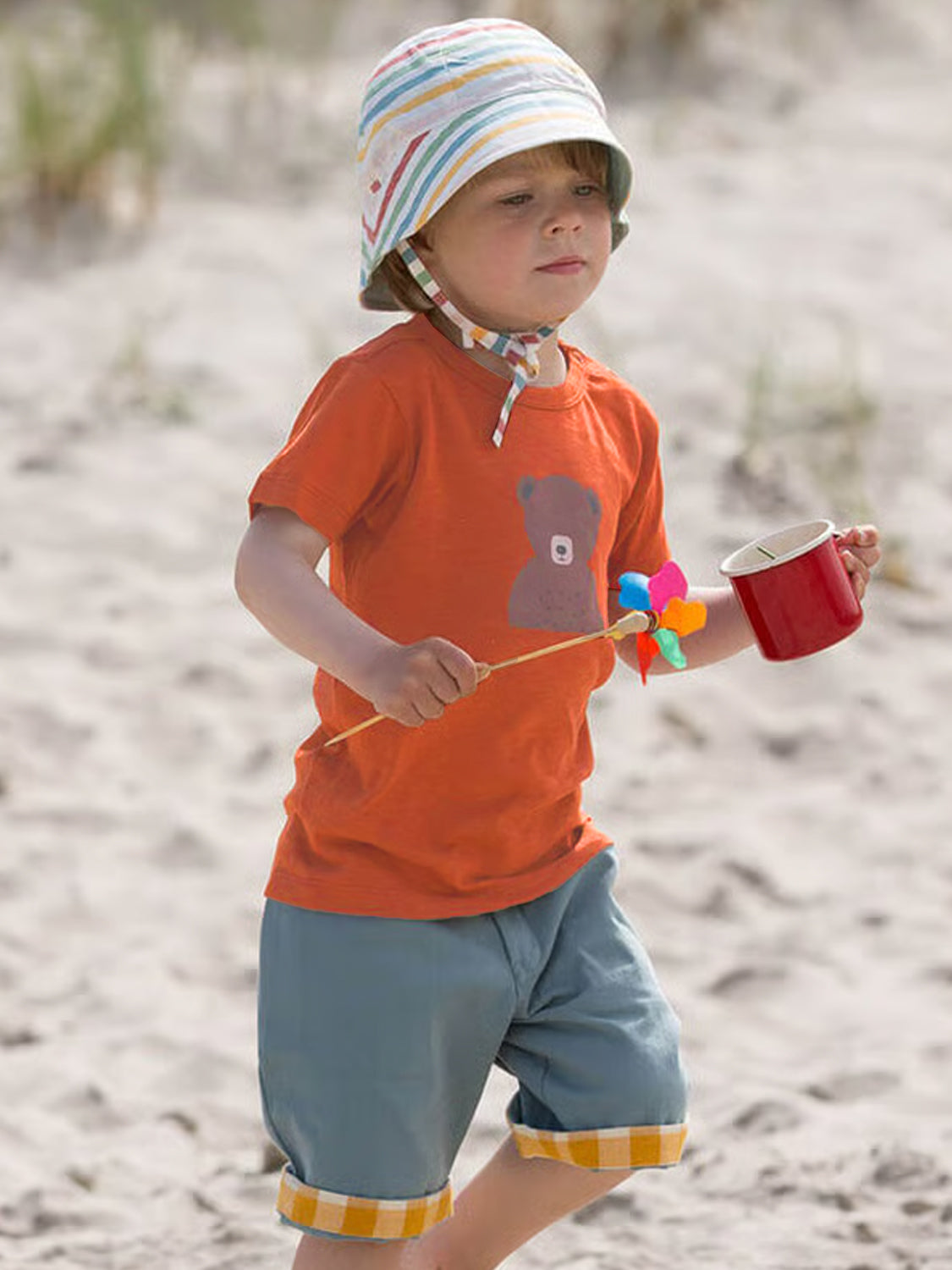 T-Shirt LITTLE BEAR red