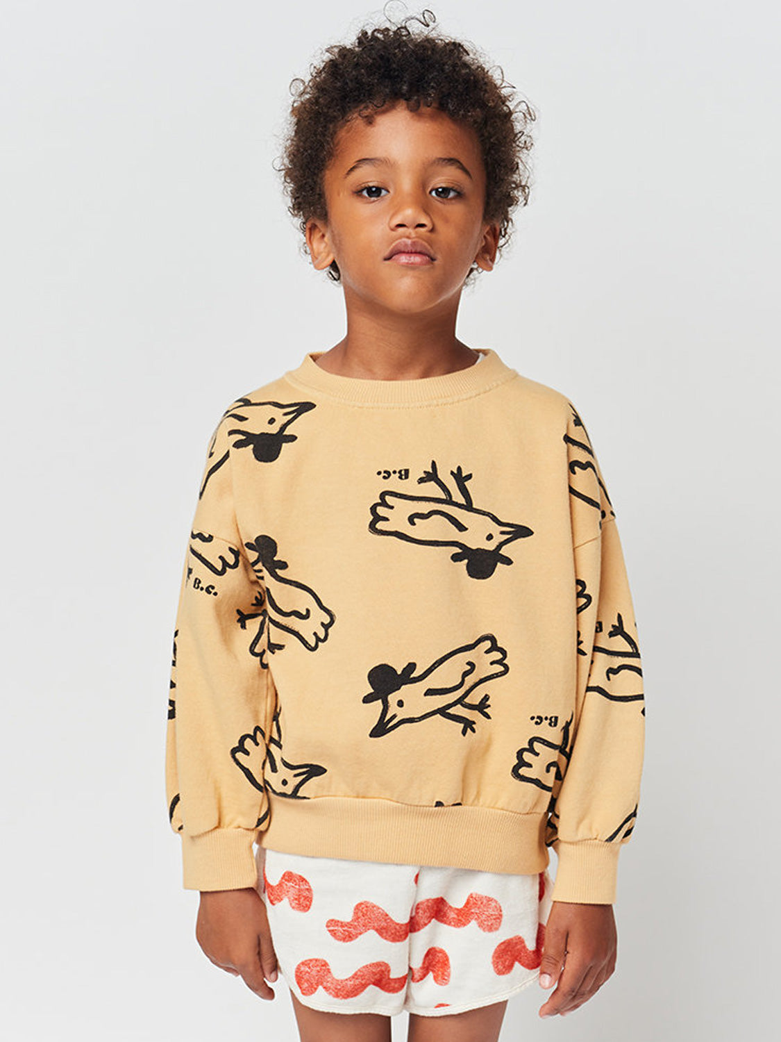 Sweatshirt Gelb
