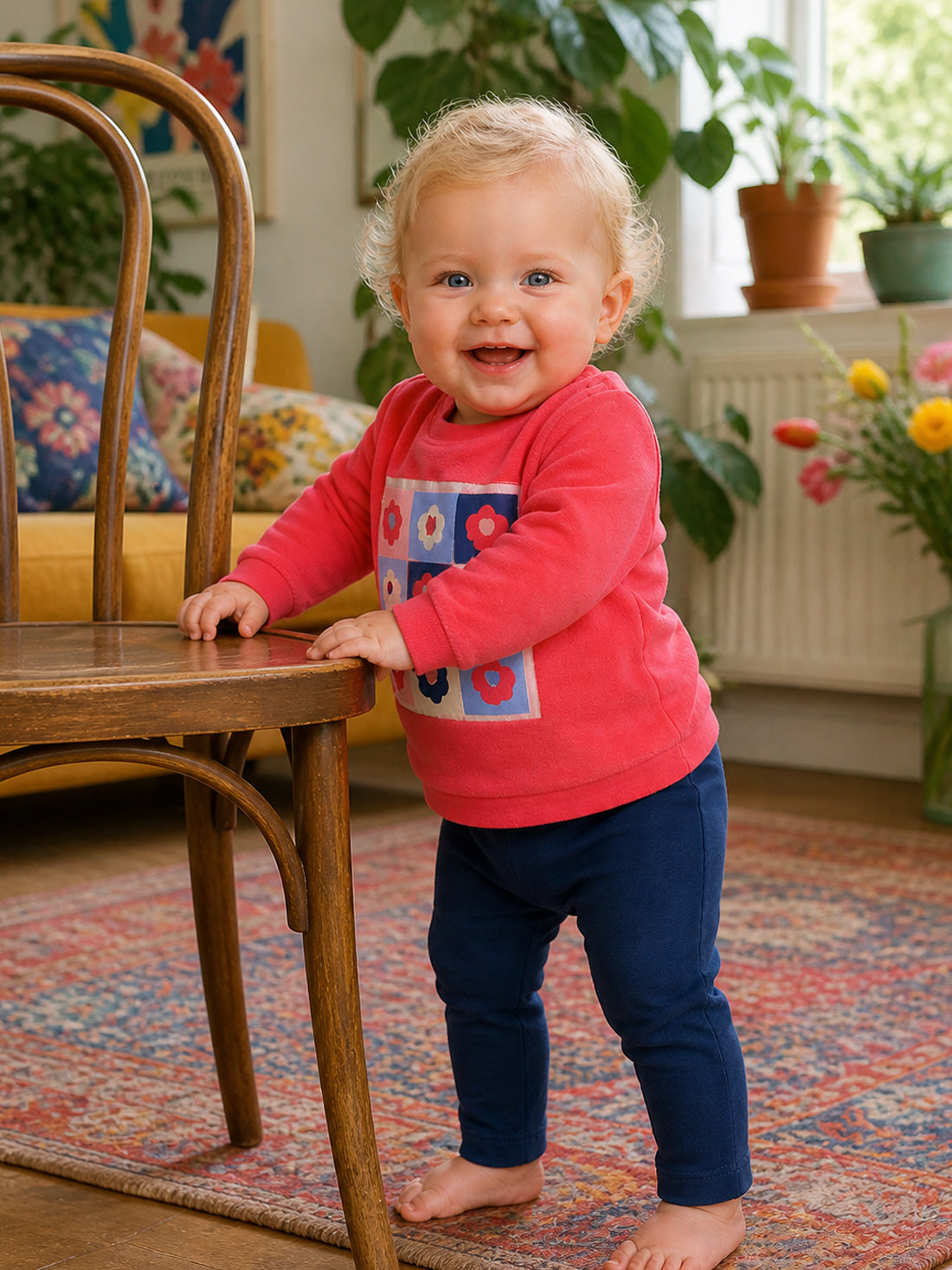 Sweatshirt Koralle
