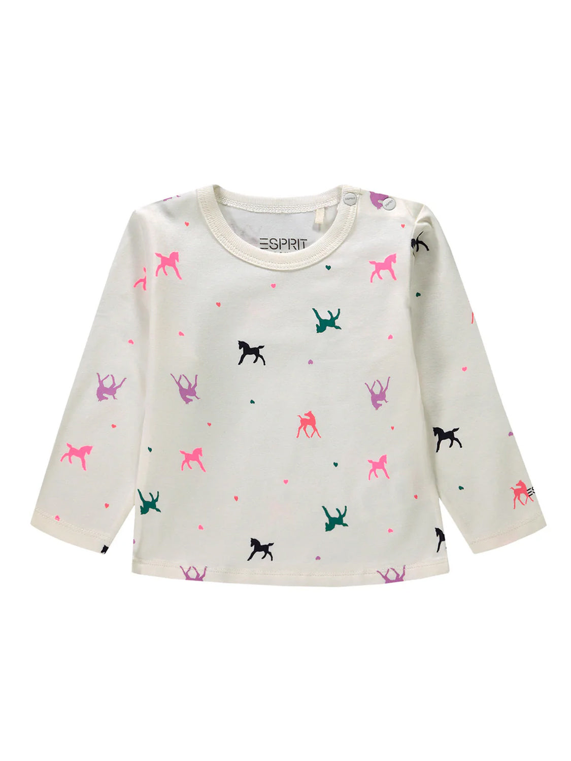 Longsleeve Cremeweiß