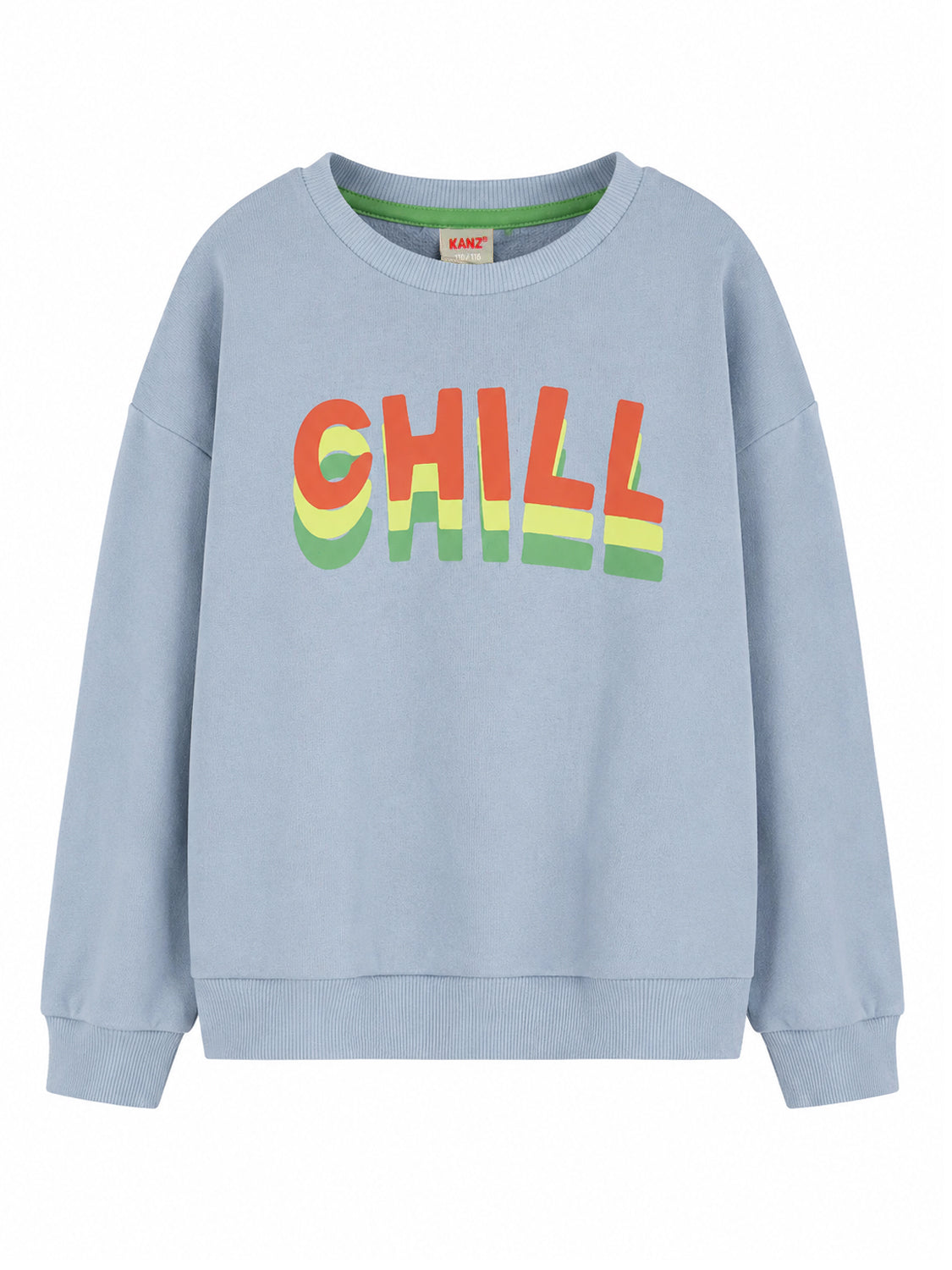 Sweatshirt Hellblau