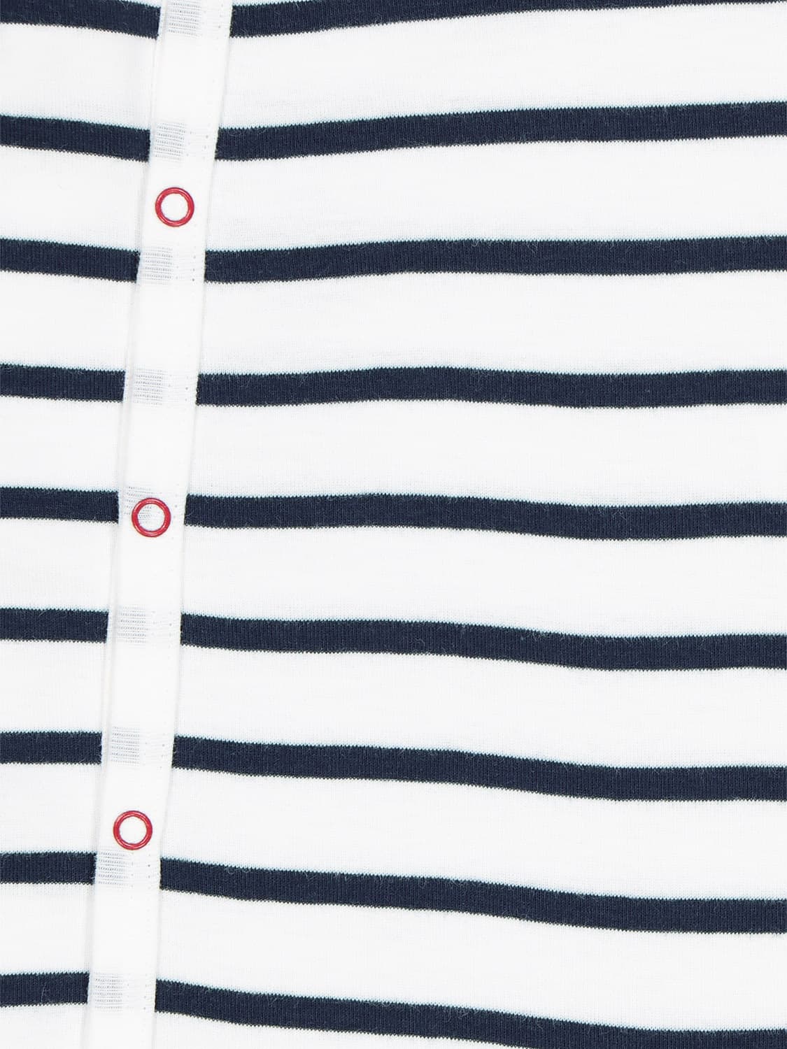 Petit Bateau Kids babygrow White in White 6408021637-4.jpg | NICKIS.com