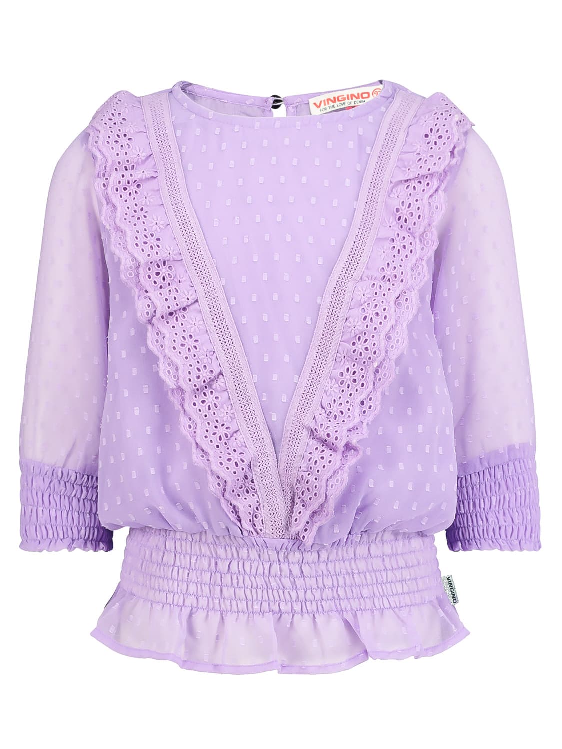 Vingino Kids blouse JARINE Purple in Purple 6409873897-1.jpg | NICKIS.com
