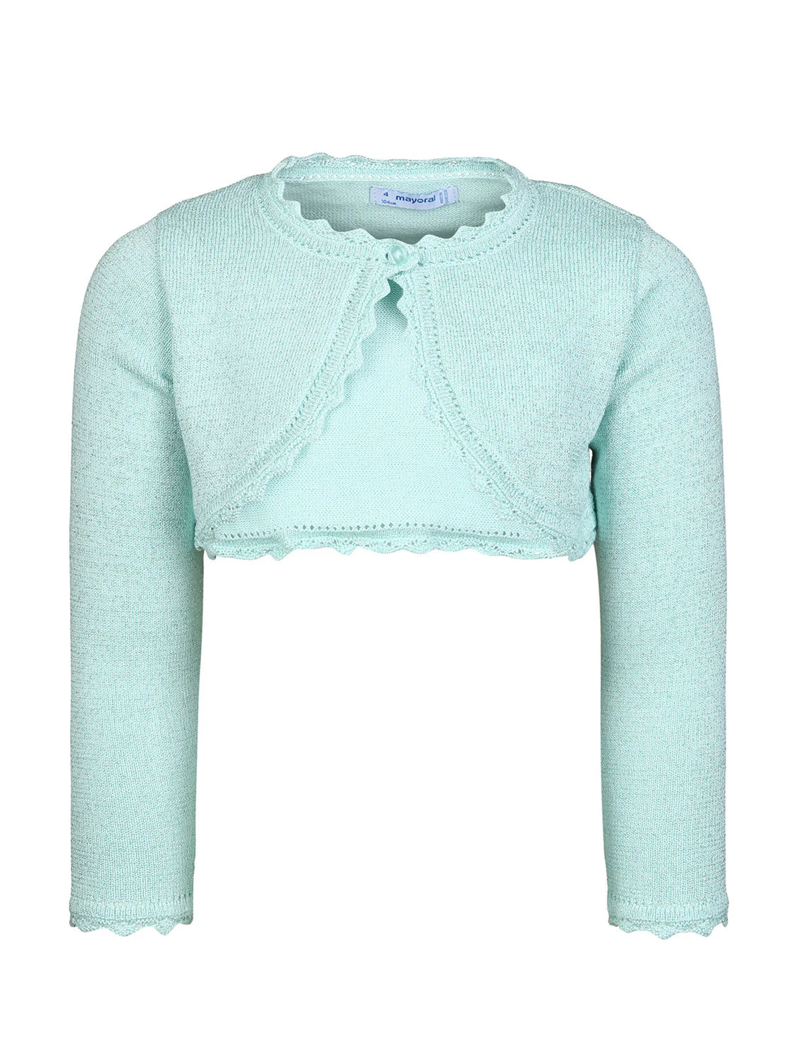 Strickjacke  Türkis