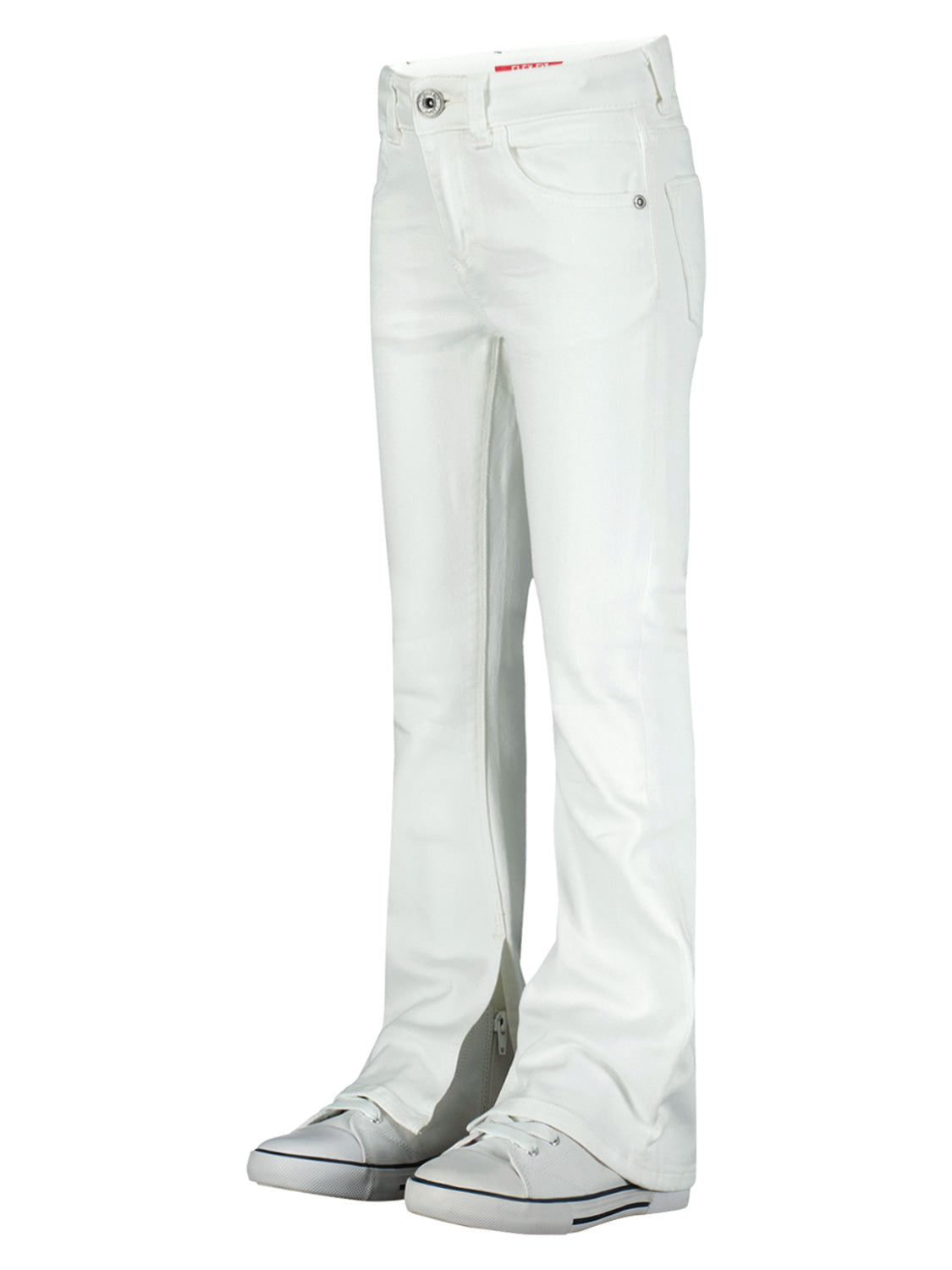 Vingino Kids jeans Britte White in White 6901601755-5.jpg | NICKIS.com