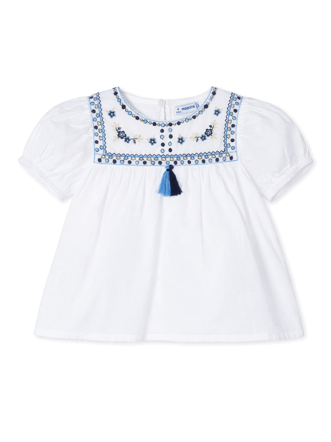 Bluse Weiß