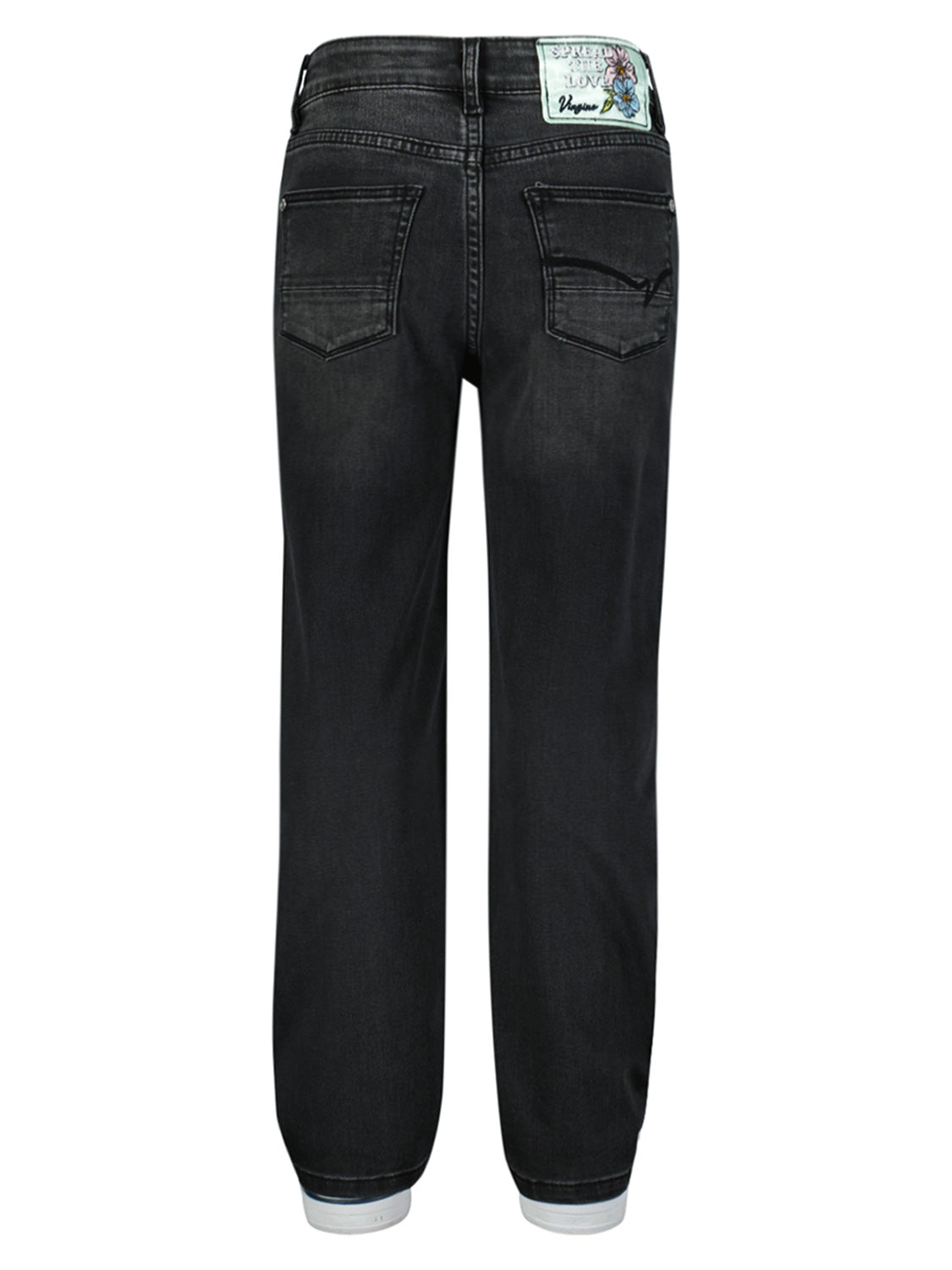 Vingino Kids jeans Cato Anthracite Grey in Anthracite Grey 6901943955-6.jpg | NICKIS.com
