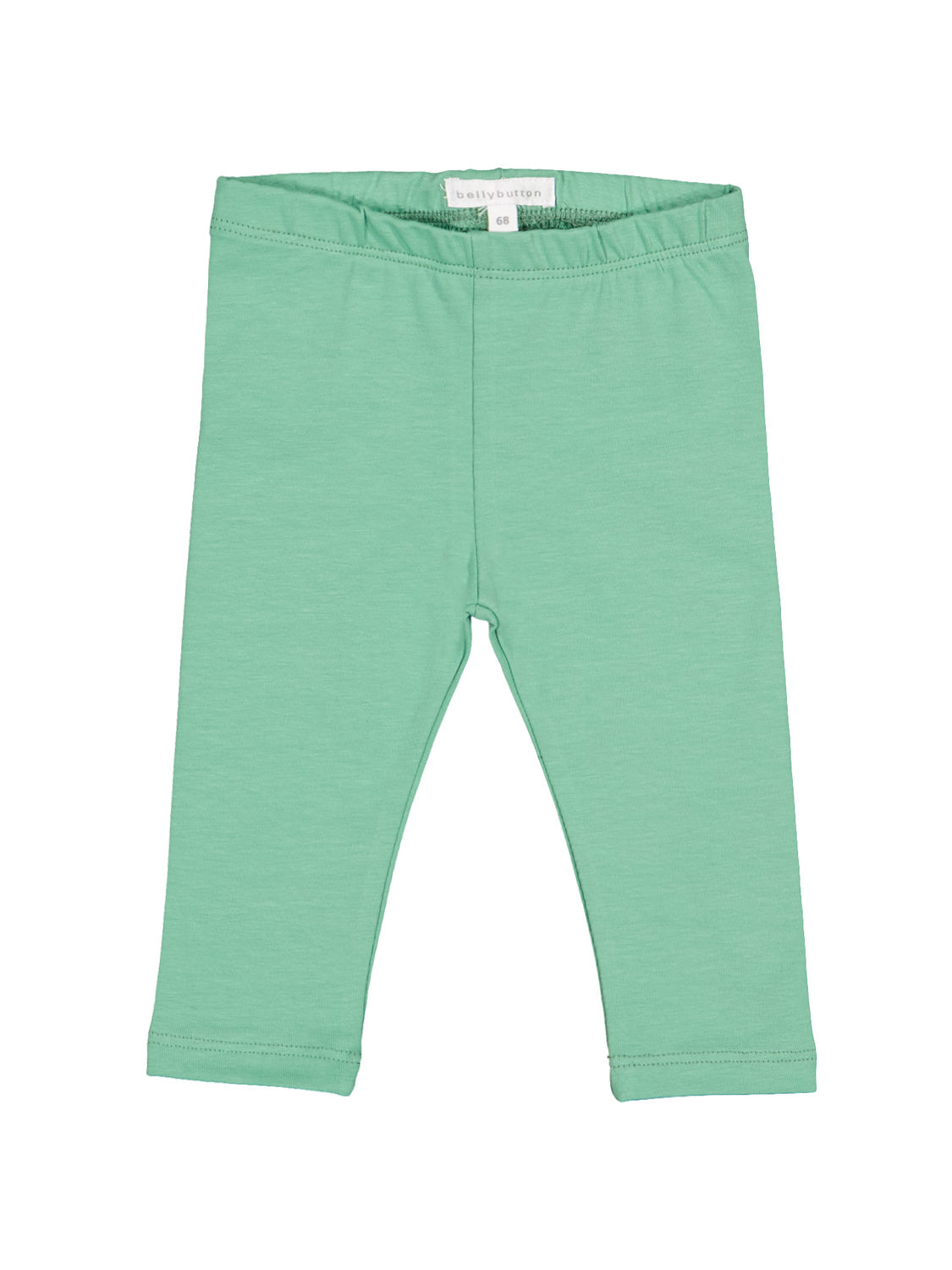 Baby-Leggings Hello Sunshine Mintgrün mit elastischem Bund und geradem Schnitt, ideal für Komfort und Bewegungsfreiheit. Größe 68 von bellybutton.