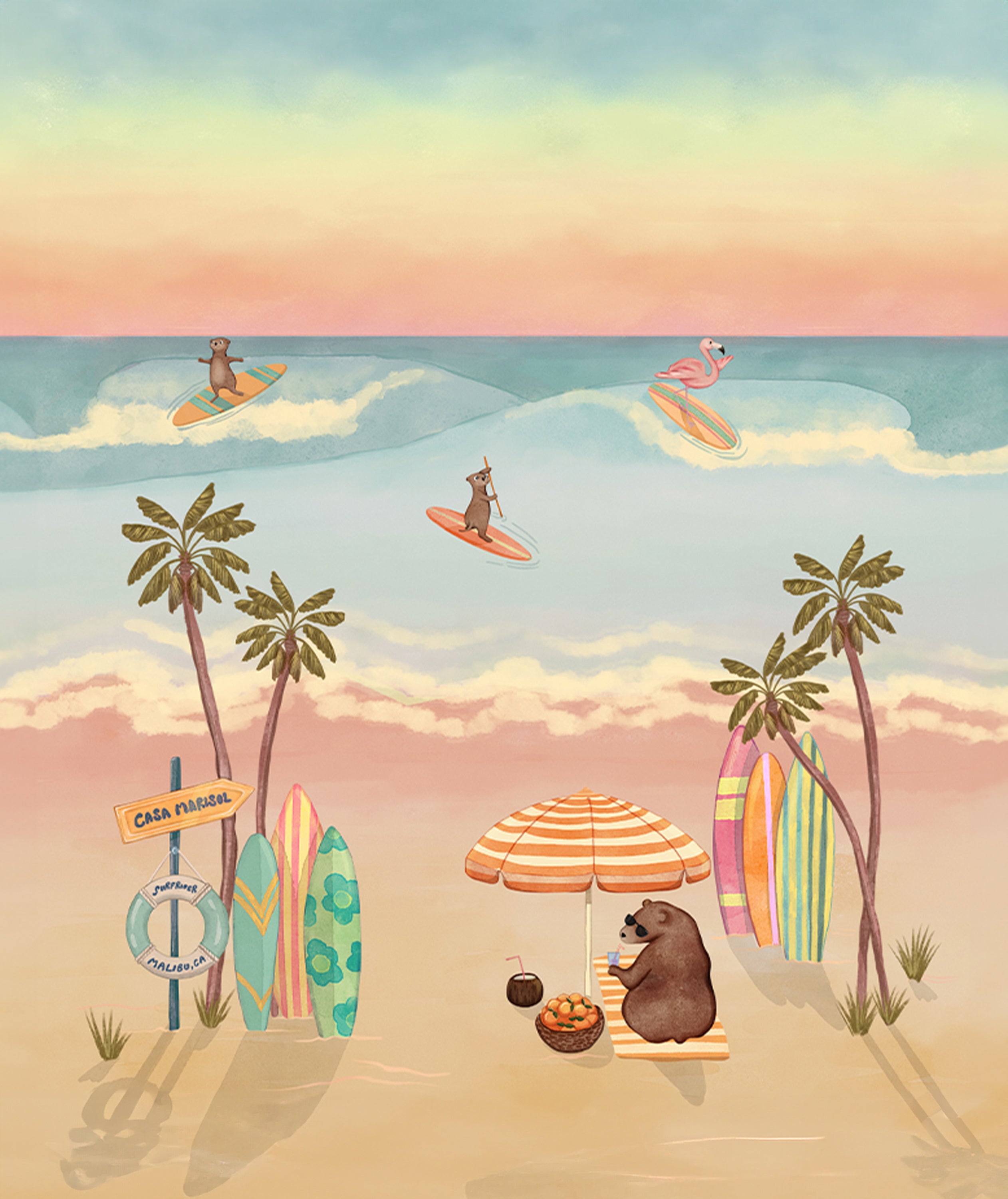 Lounge Pants — Beach