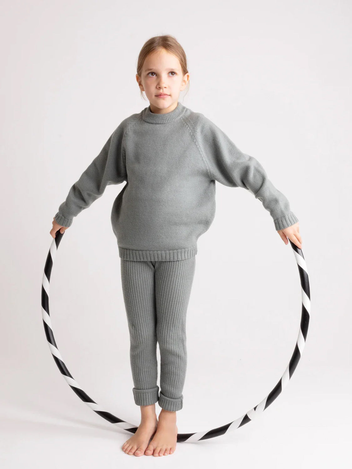 THE WOOLLY LEGGINGS - sage
