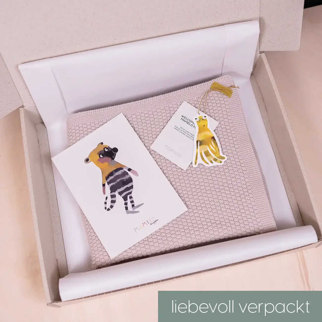 THE WOOLLY BLANKET - grey