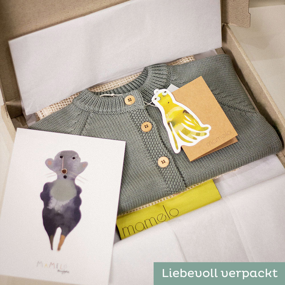 THE WOOLLY BABY JACKET - camel