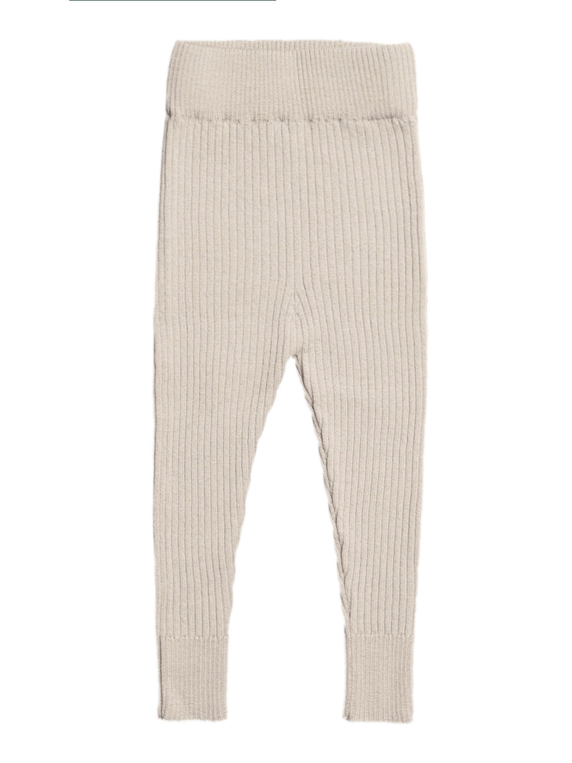 THE WOOLLY BABY LEGGINGS - sand
