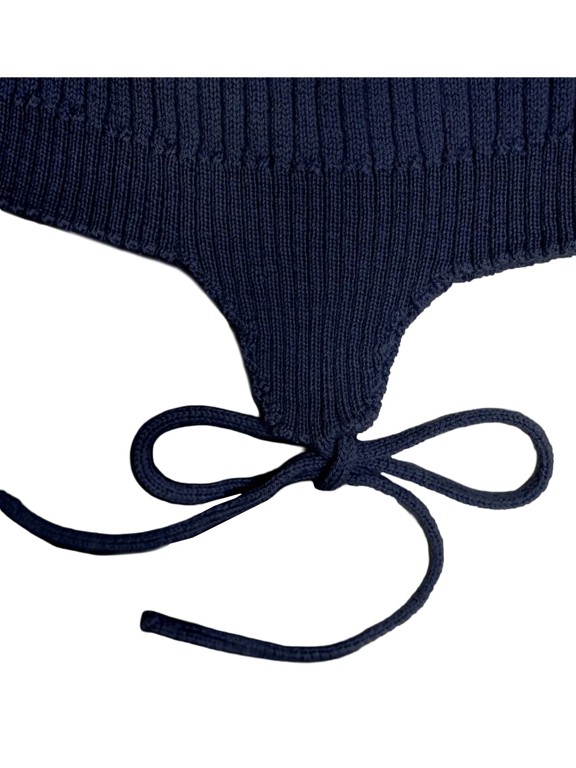 THE WOOLLY BABY HAT - midnight blue