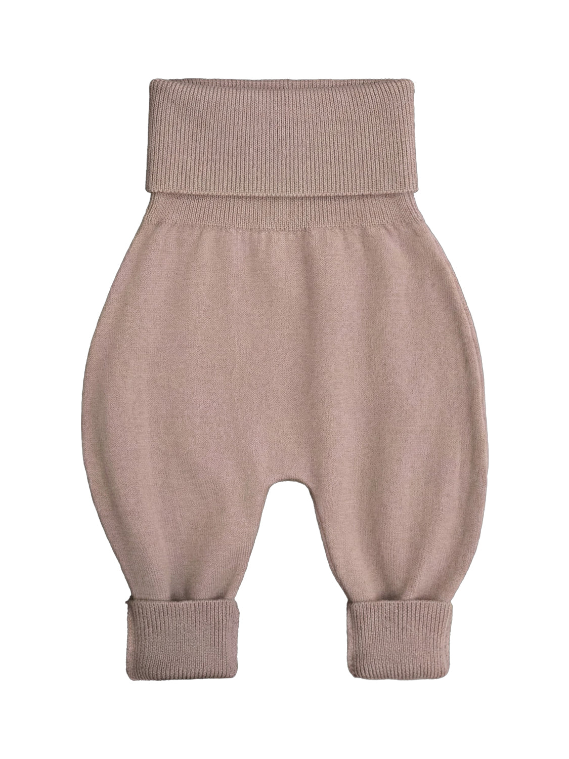 THE WOOLLY BABY PANTS - cappuccino