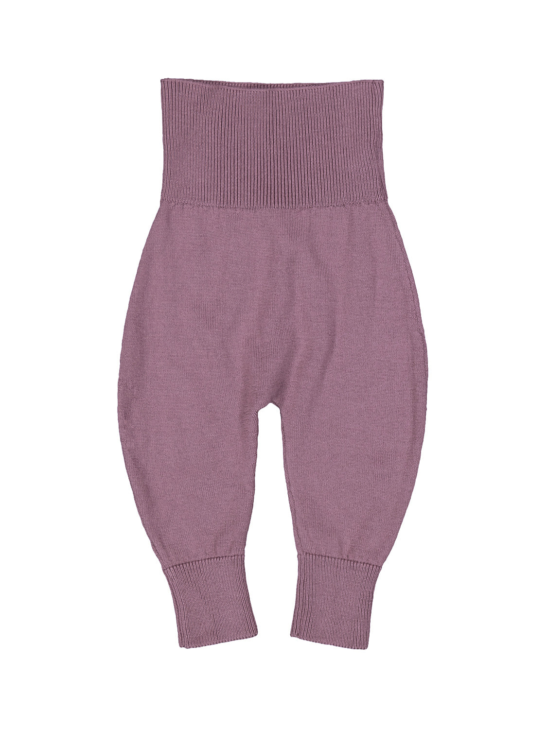 THE WOOLLY BABY PANTS - mauve