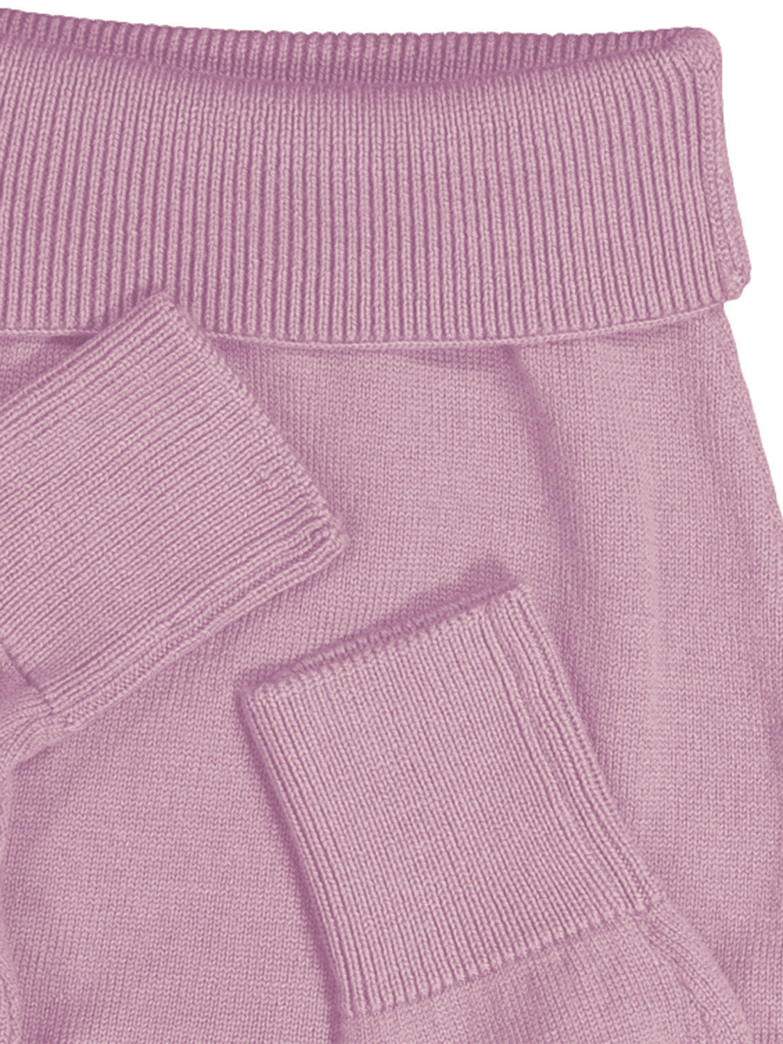 THE WOOLLY BABY PANTS - rose