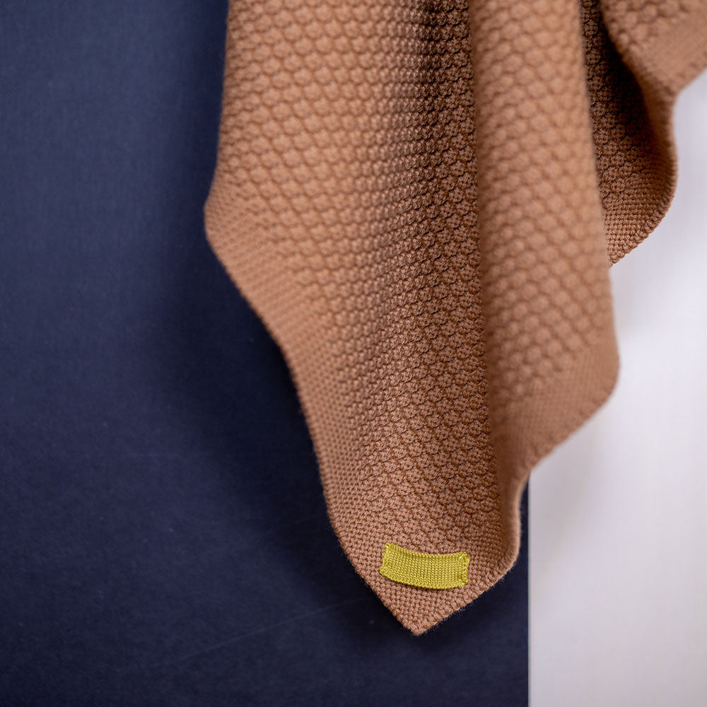 THE WOOLLY BLANKET - camel