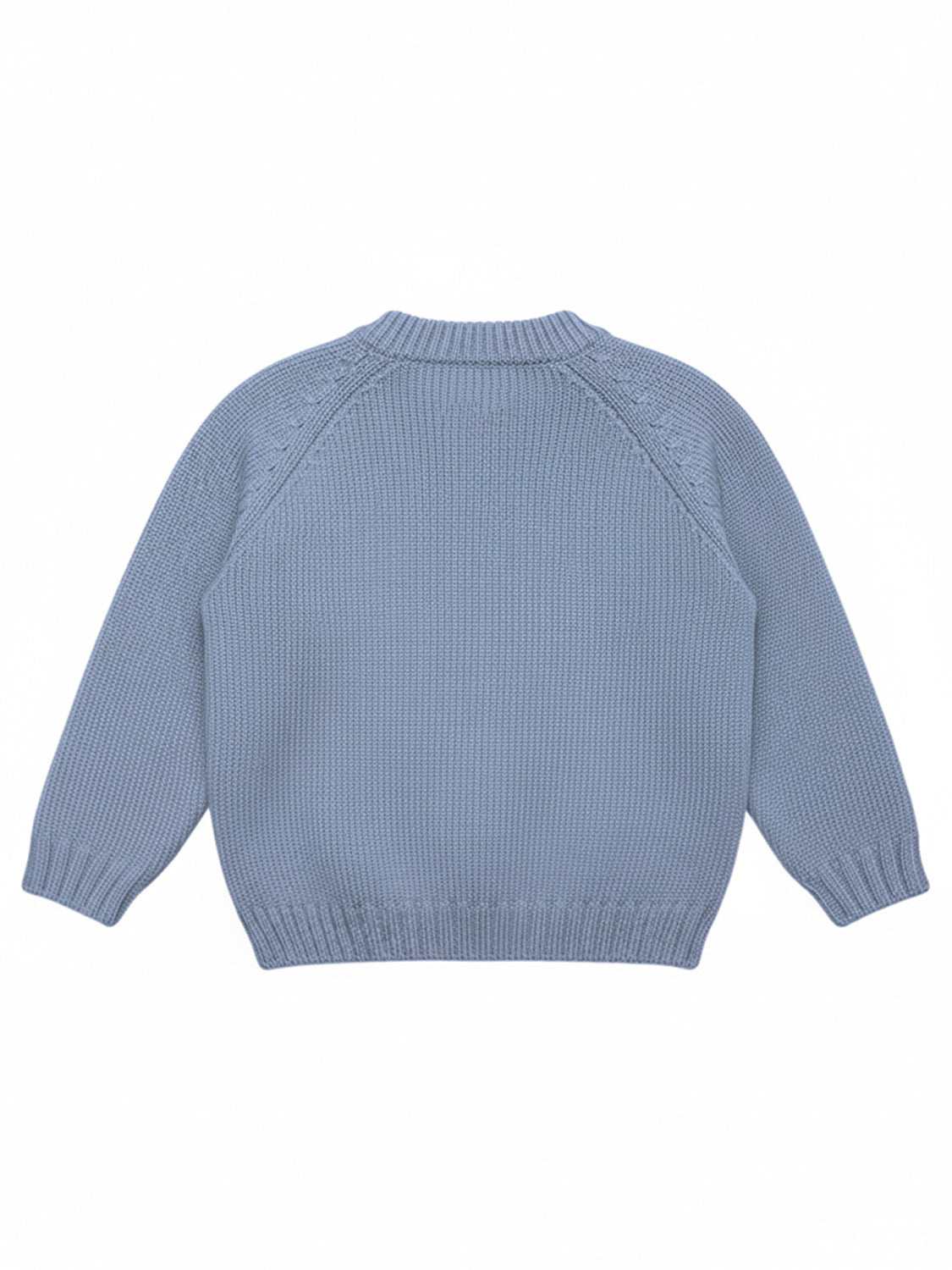 THE WOOLLY CARDIGAN - blue