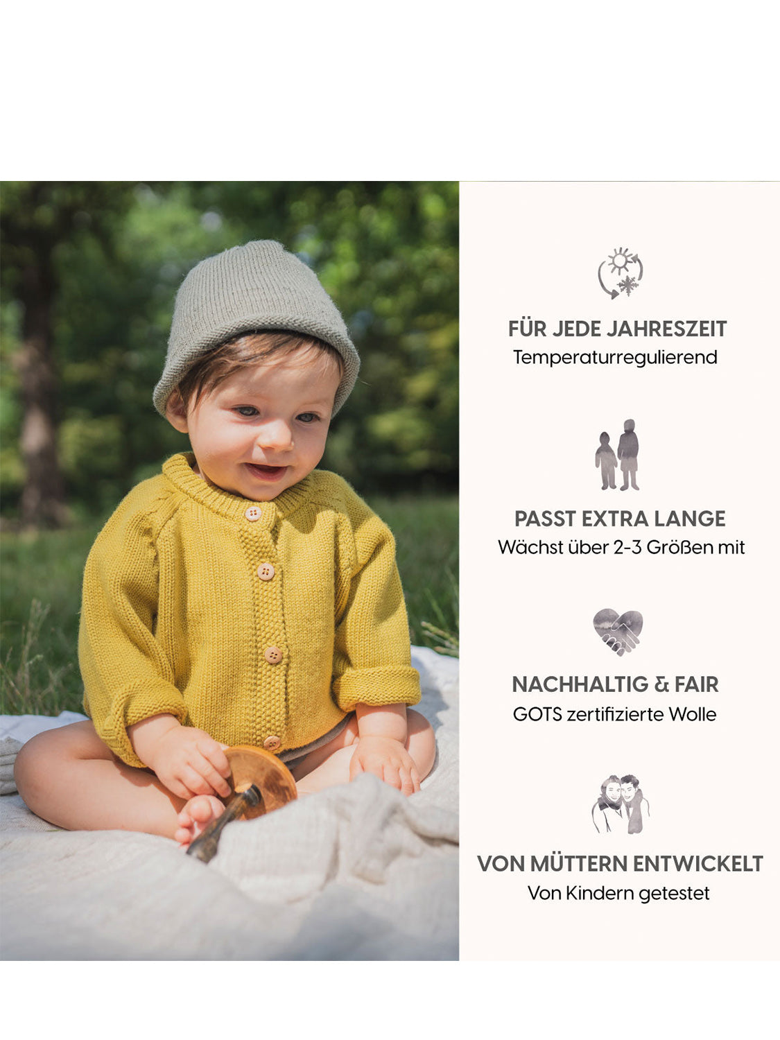 THE WOOLLY CARDIGAN - quince