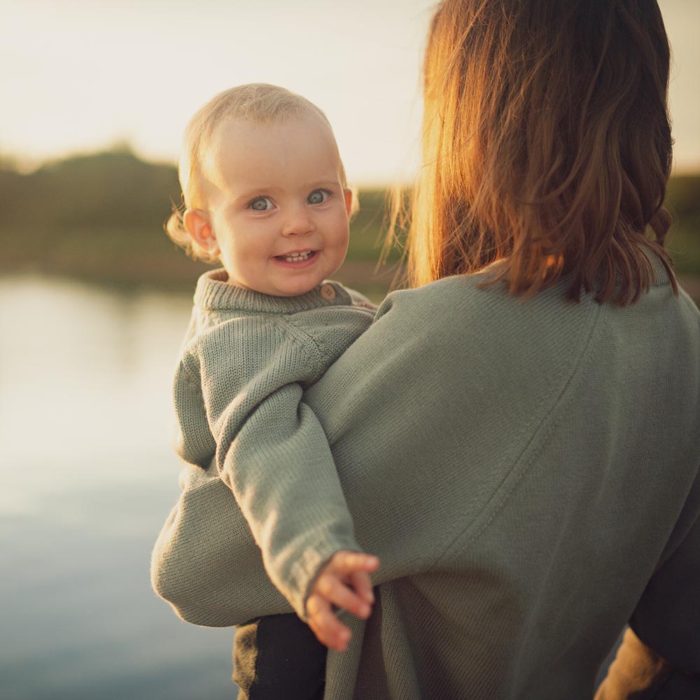 THE WOOLLY CARDIGAN - sage