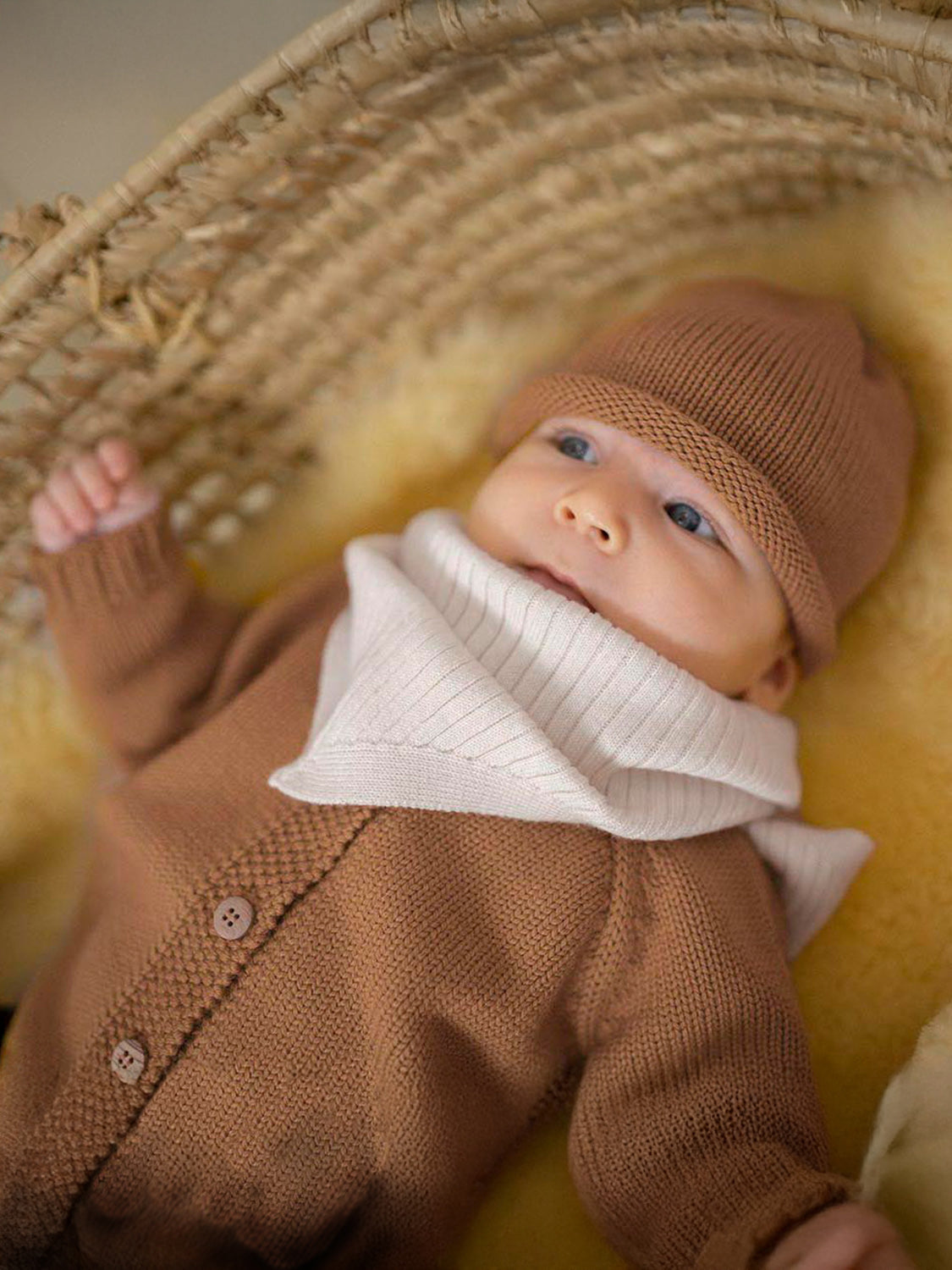 THE WOOLLY HAT - camel