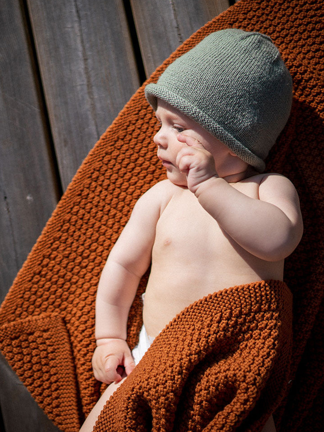 THE WOOLLY HAT - sage