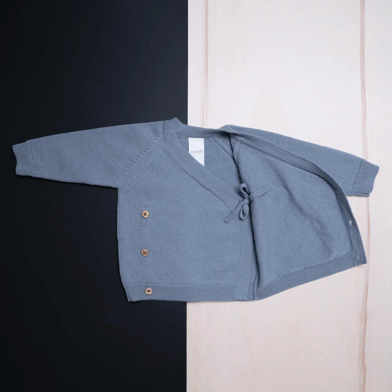 THE WOOLLY BABY JACKET - blue