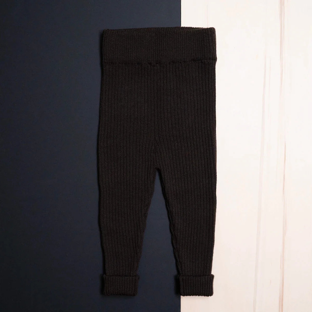 THE WOOLLY LEGGINGS - chocolate