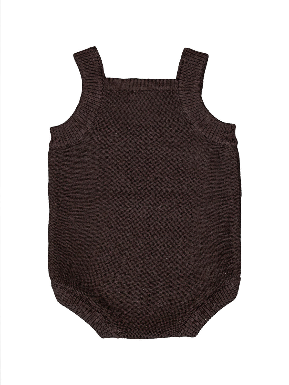 THE WOOLLY ROMPER - chocolate