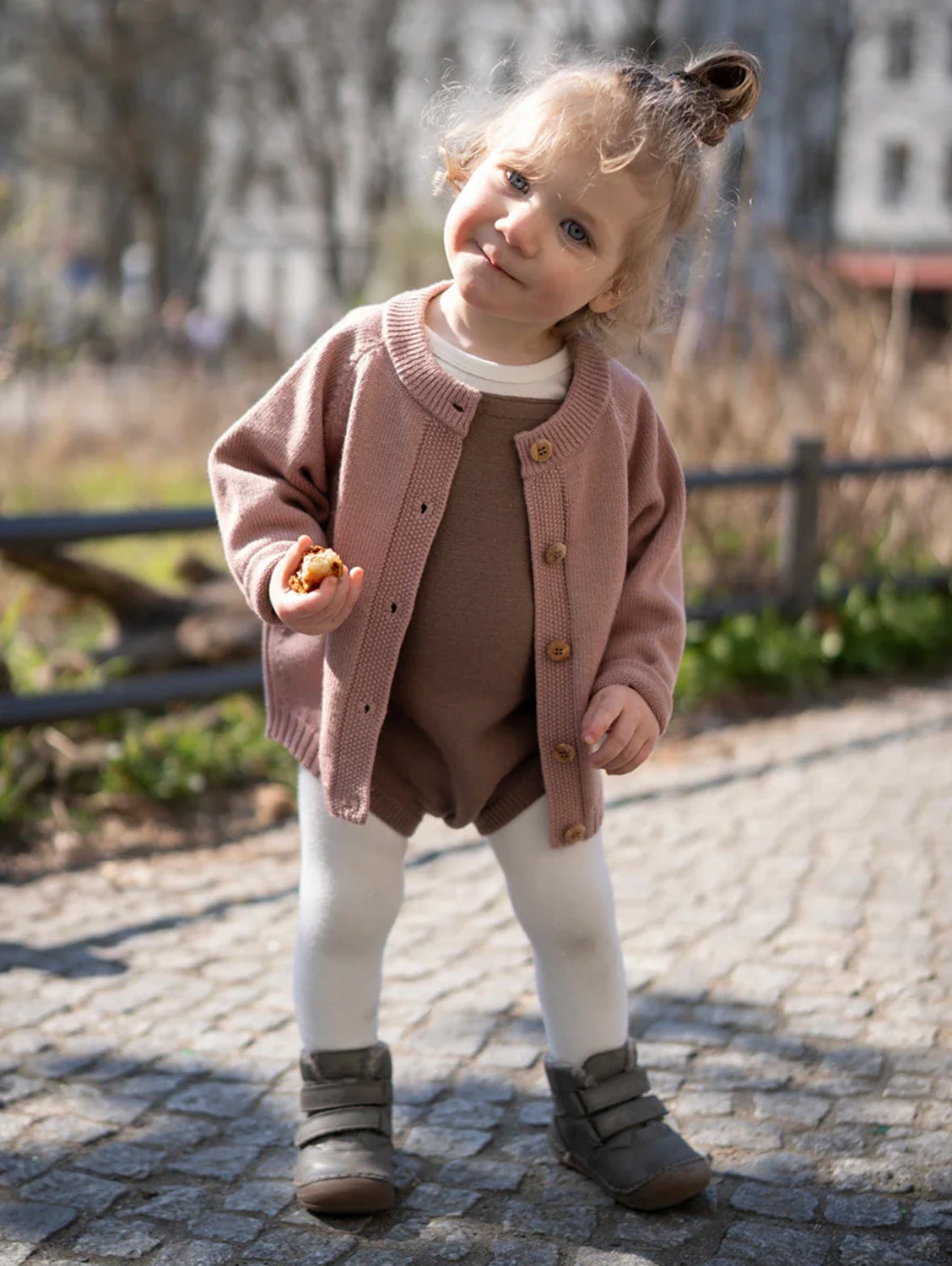 THE WOOLLY ROMPER - mauve