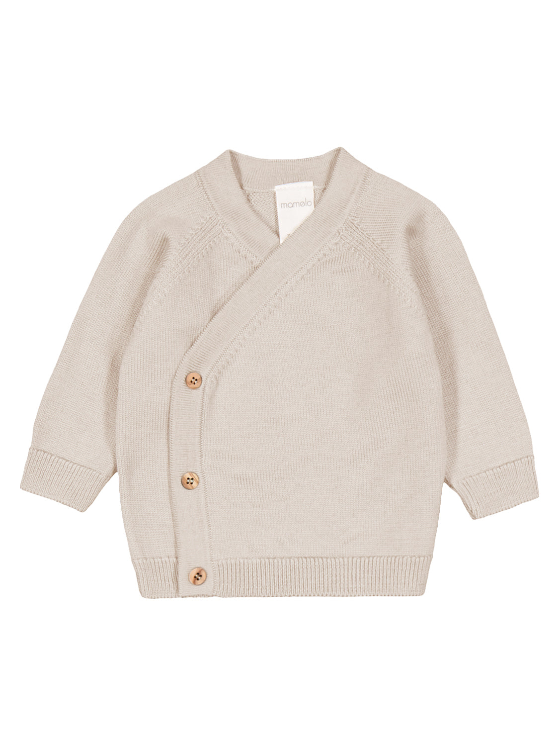 THE WOOLLY BABY JACKET - sand